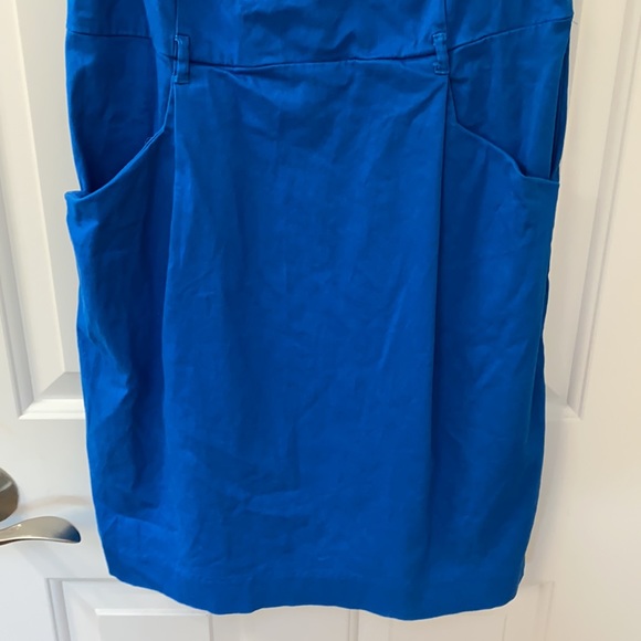 Electric blue Tommy Hilfiger dress with pockets - Picture 4 of 6